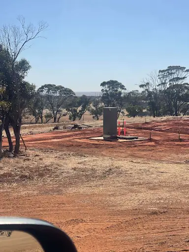 Completed Lake Grace Wheatbelt tower footing package