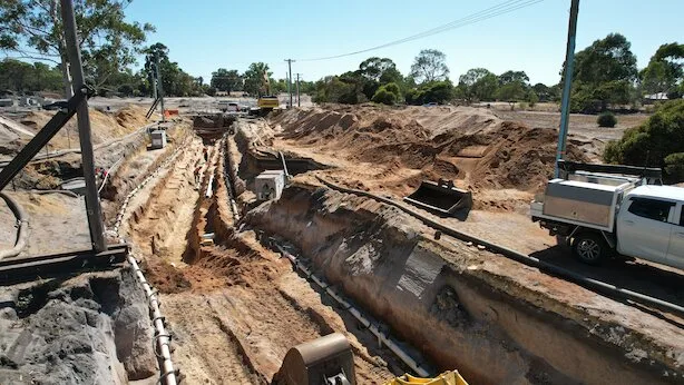 Andrea Drive - Sewer project image 1