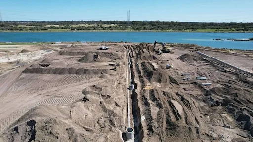 Champion Lakes Stormwater project in Champion Lakes, Western Australia