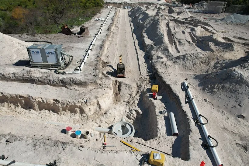 Coalseam Way - Sewer project in Jurien Bay, Western Australia