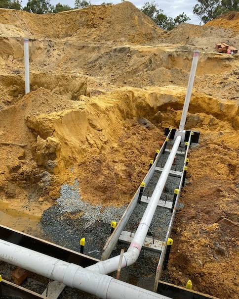 Pile and Keel - Sewer Main  view 1