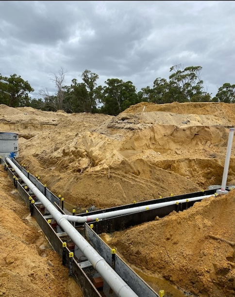 Pile and Keel - Sewer Main  view 2